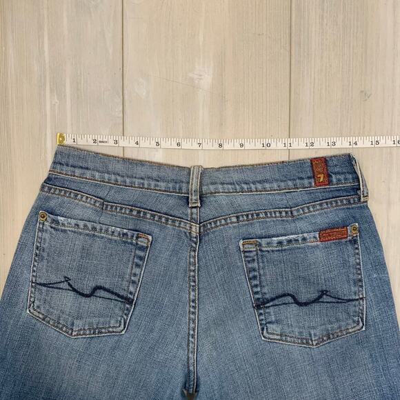 7 For All Mankind Women's Bootcut Flare Denim Size 30 - Picture 4 of 4